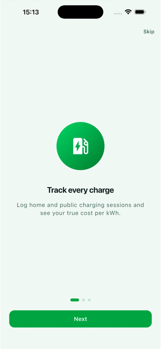 ChargeTrail: EV Charge Log Screenshot 8 of 9