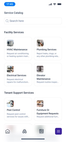 Facilio Requestor screenshot