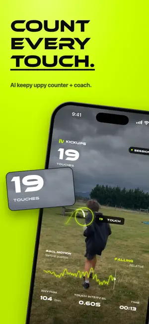Kick Ups: AI Juggle Coach screenshot 1