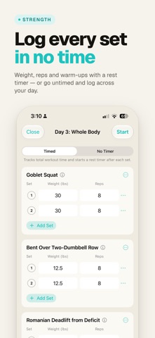 BuiltDaily: Workout & Water Screenshot 3 of 10