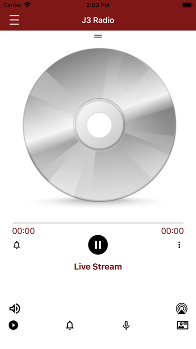J3 Radio iPhone screenshot 1 - Entertainment app