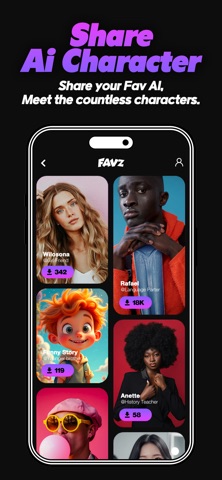 Fav AI: AI Character Chat Screenshot 8 of 8