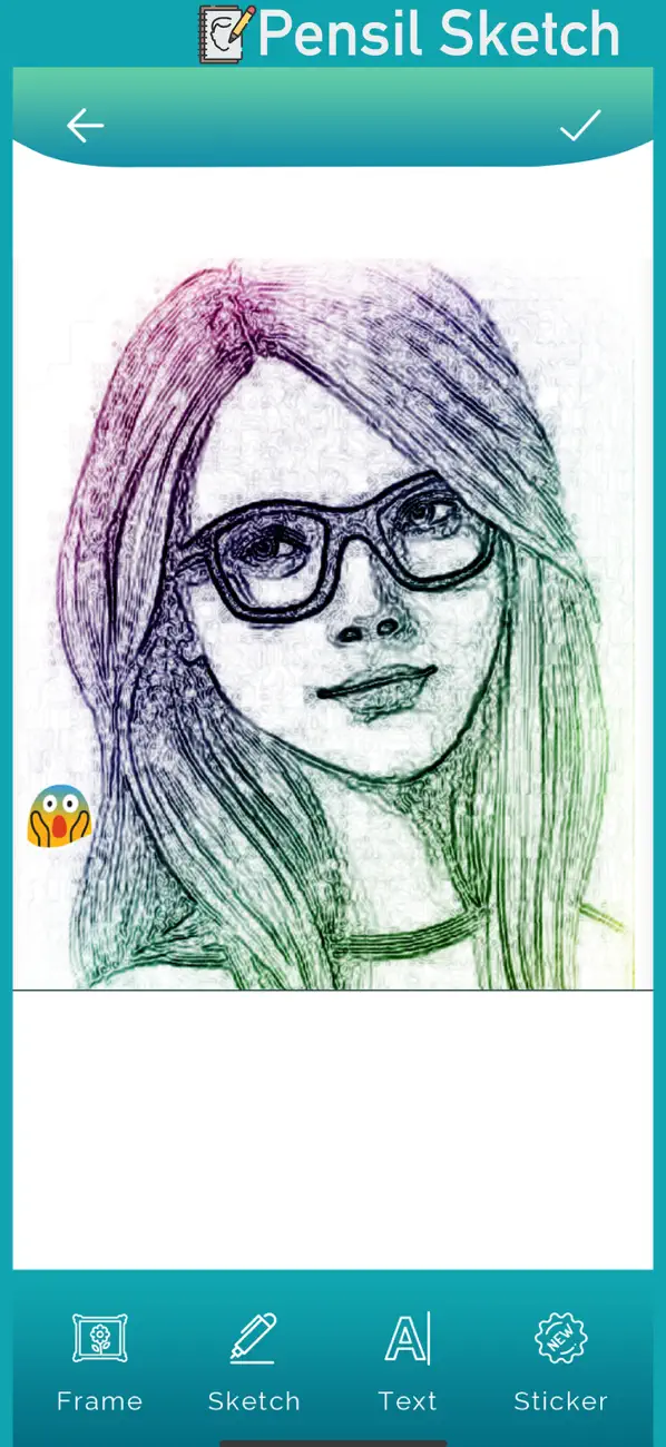 Screenshot #1 pour Pensil Sketch Art : SketchSnap