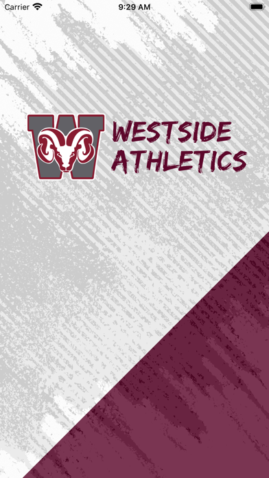 Westside Rams Athletics Screenshot