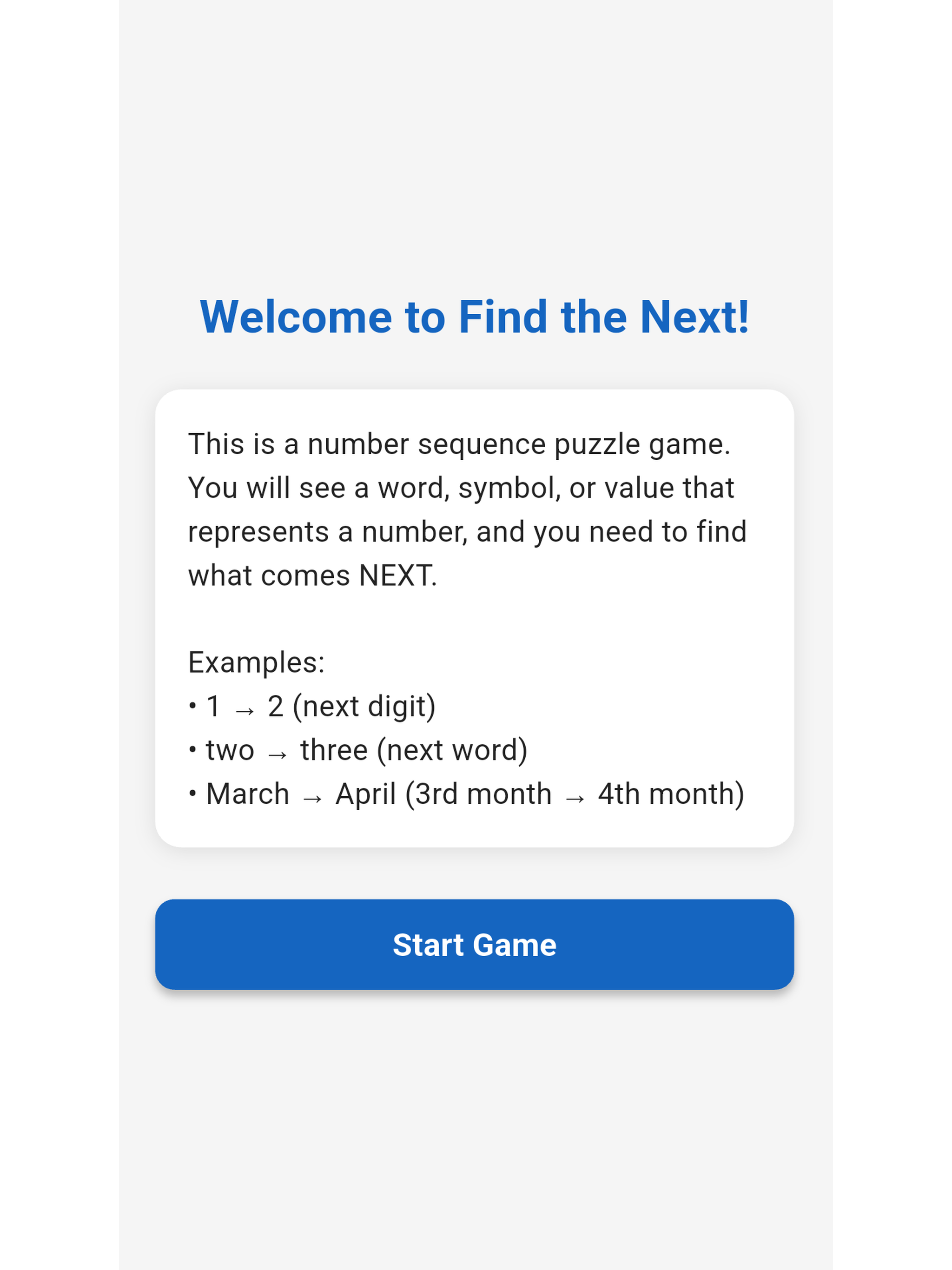 Find The Next screenshot 5