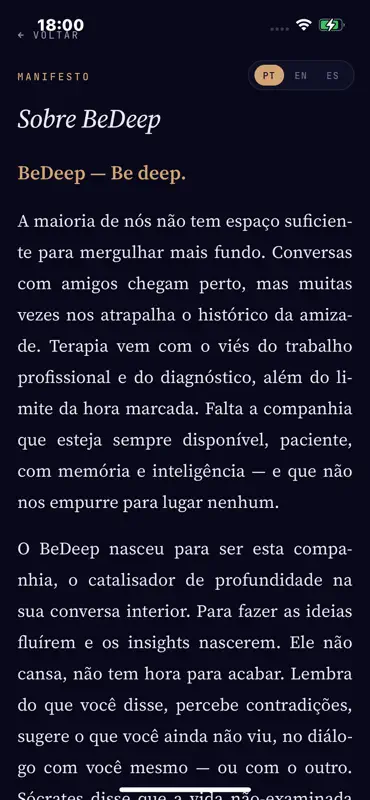 BeDeep screenshot 4 of 5