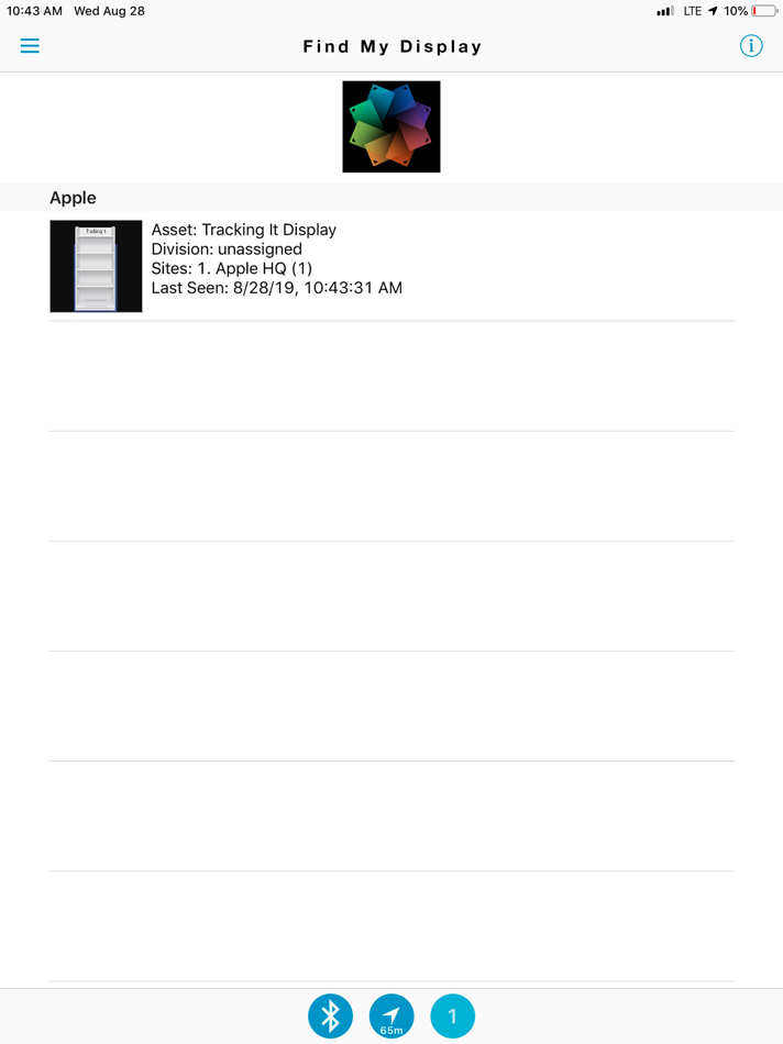 #2. Find My Display (iOS) Podle: Footmarks Inc.