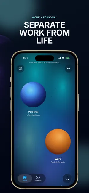 Binate: AI Reflective Journal screenshot 1