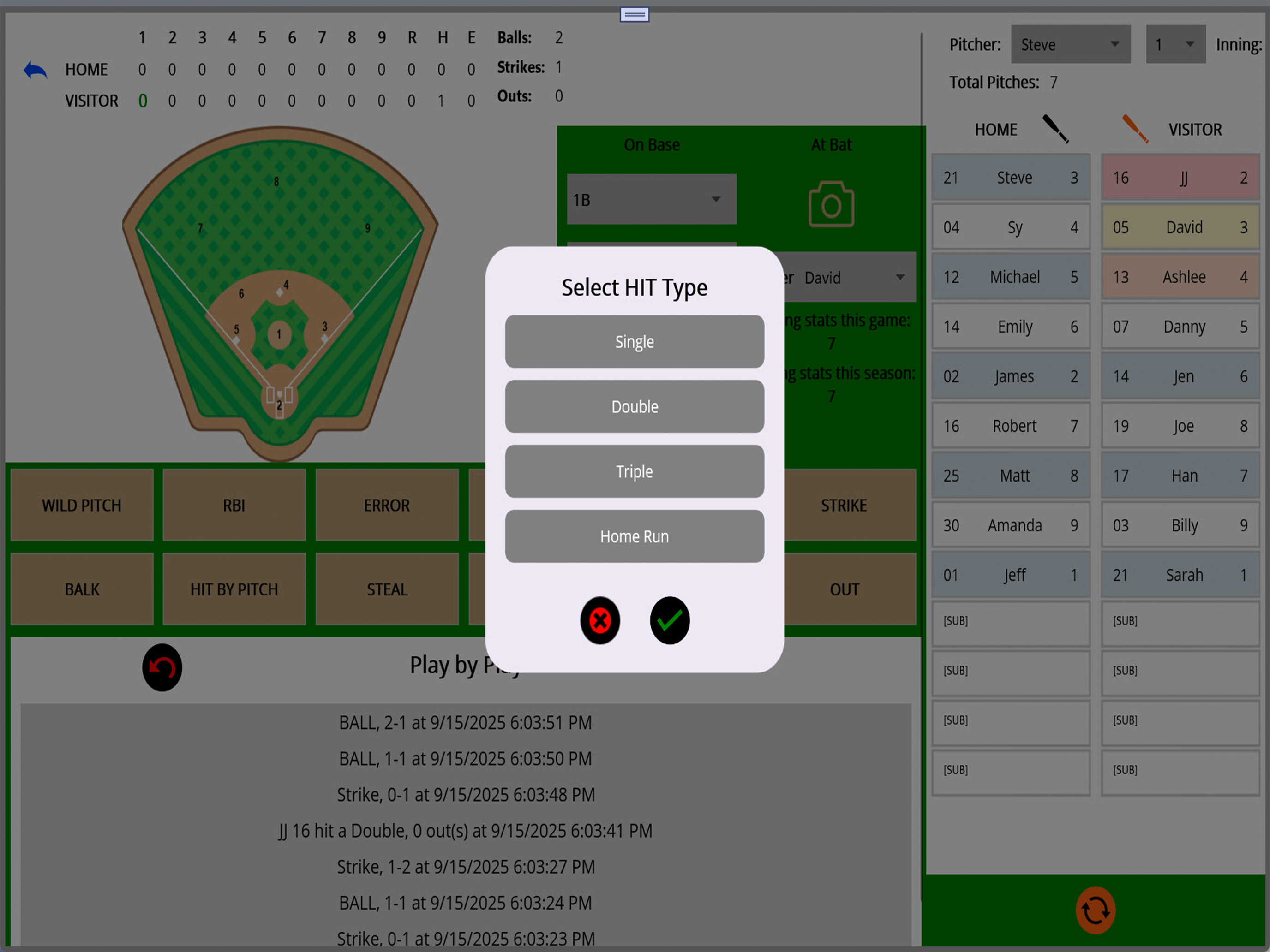 Softball Trak