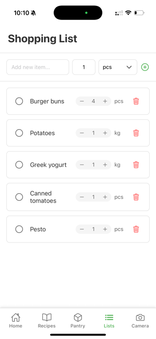 PantrySense Screenshot 5 of 5