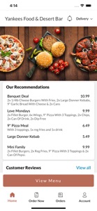Yankees Food And Desert Bar screenshot #2 for iPhone