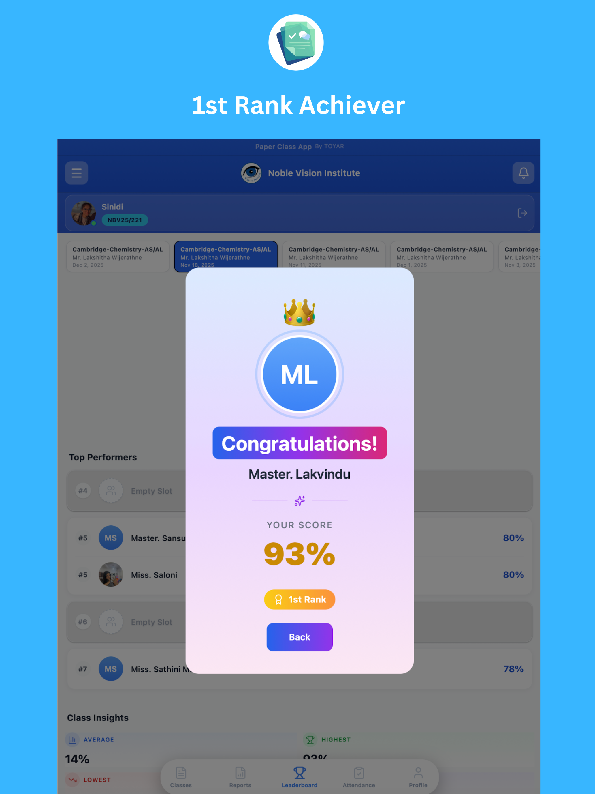 Paper Class App screenshot 17