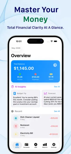 Track Budget and Expense screenshot 1