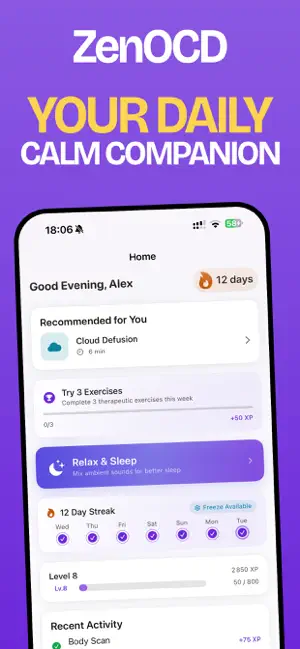 ZenOCD: OCD & Anxiety Relief screenshot 1