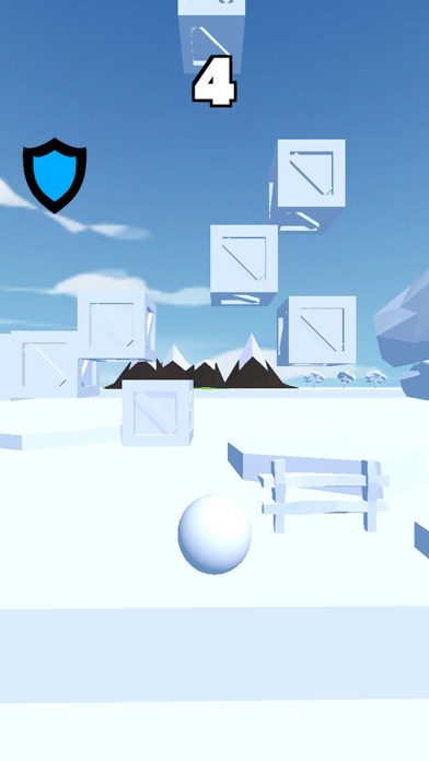 Raining Cubes Screenshot