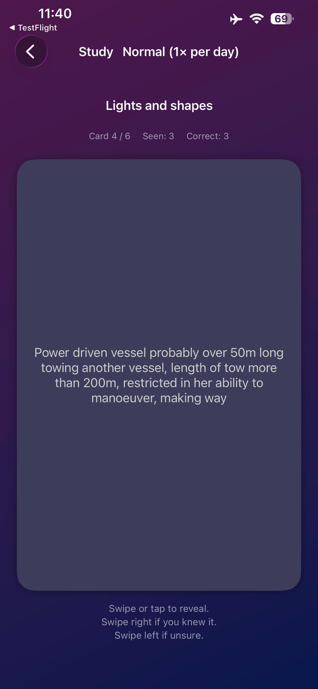 Marine Nav Lights Trainer screenshot 7