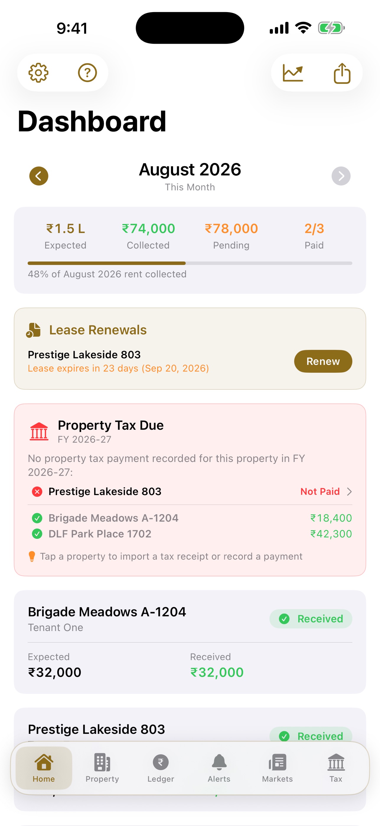 Screenshot 1 of Bharat PropVault