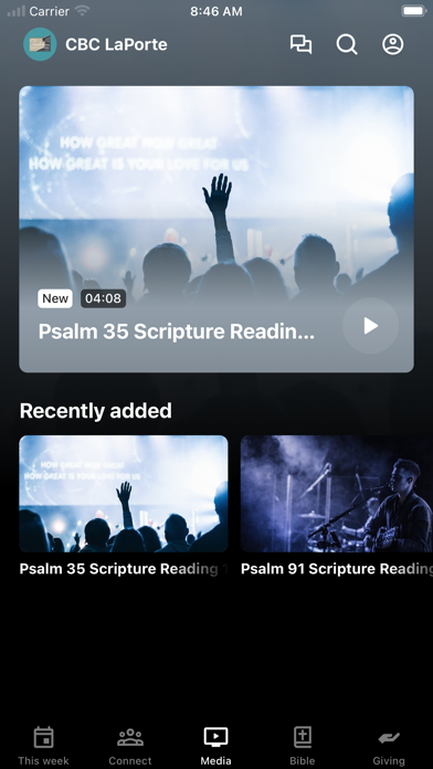 App screenshot