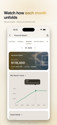 MoneySense AI Budget Assistant Screenshot 5 of 6