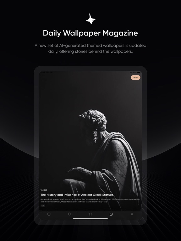 Dejavu Wallpaper iPad screenshot 3 - Graphics & Design app