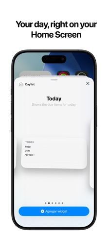 Daylist: Lists & Widgets Screenshot 4 of 5