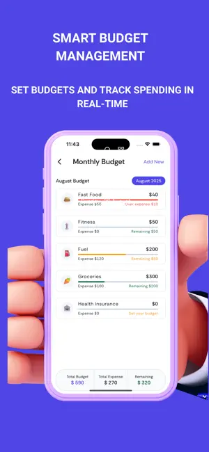 gExpense: Budget & Expenses screenshot 4