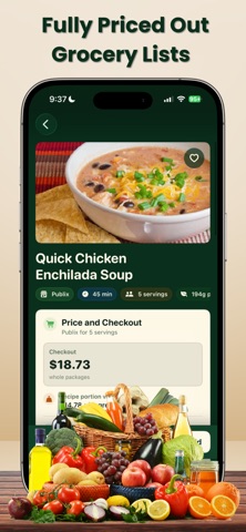 Harvest: Diet & Budgeting App iPhone screenshot
