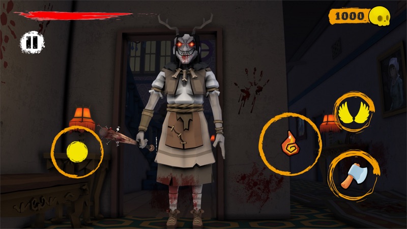 Flying Grandma: Horror Game 3D screenshot 2
