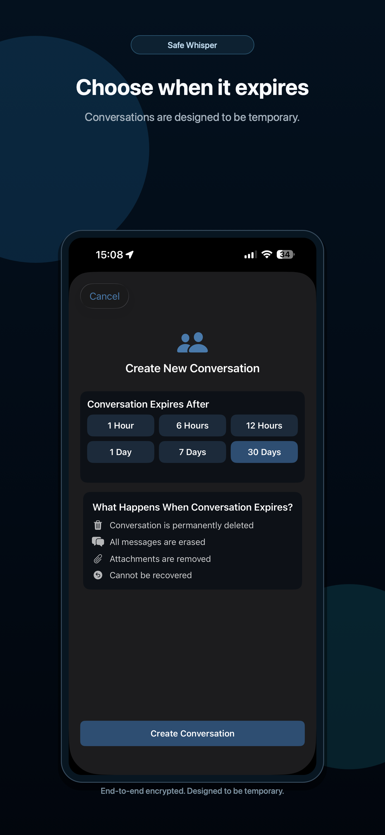 Safe Whisper screenshot 5