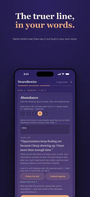NeuroRewire: Rewire & Reframe screenshot 3