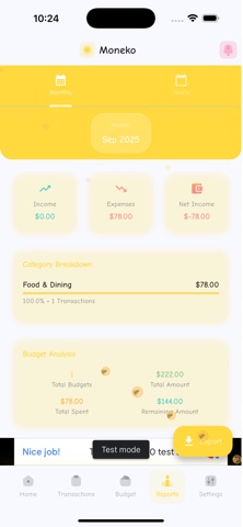 Moneko - Budget Manager Screenshot 1 of 8