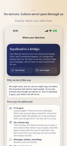 Sayahead: Letters That Wait Screenshot 6 of 6