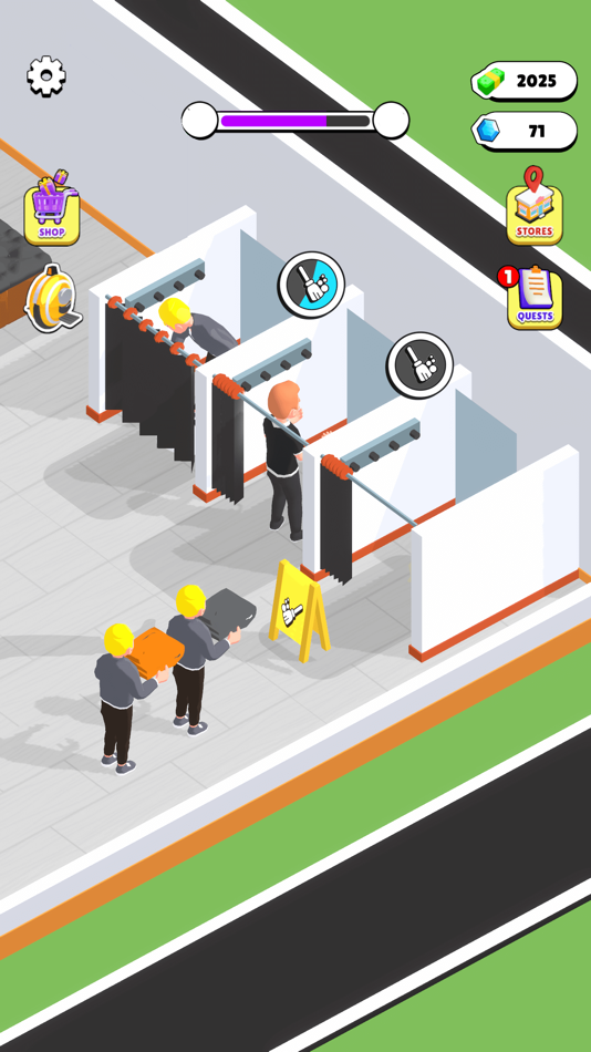 #3. Outlets Rush (iOS) By: Supercent, Inc.