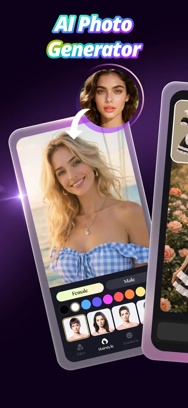 #1. Face Swap: AI Photo Generator (iOS) By: 莎莎 秦