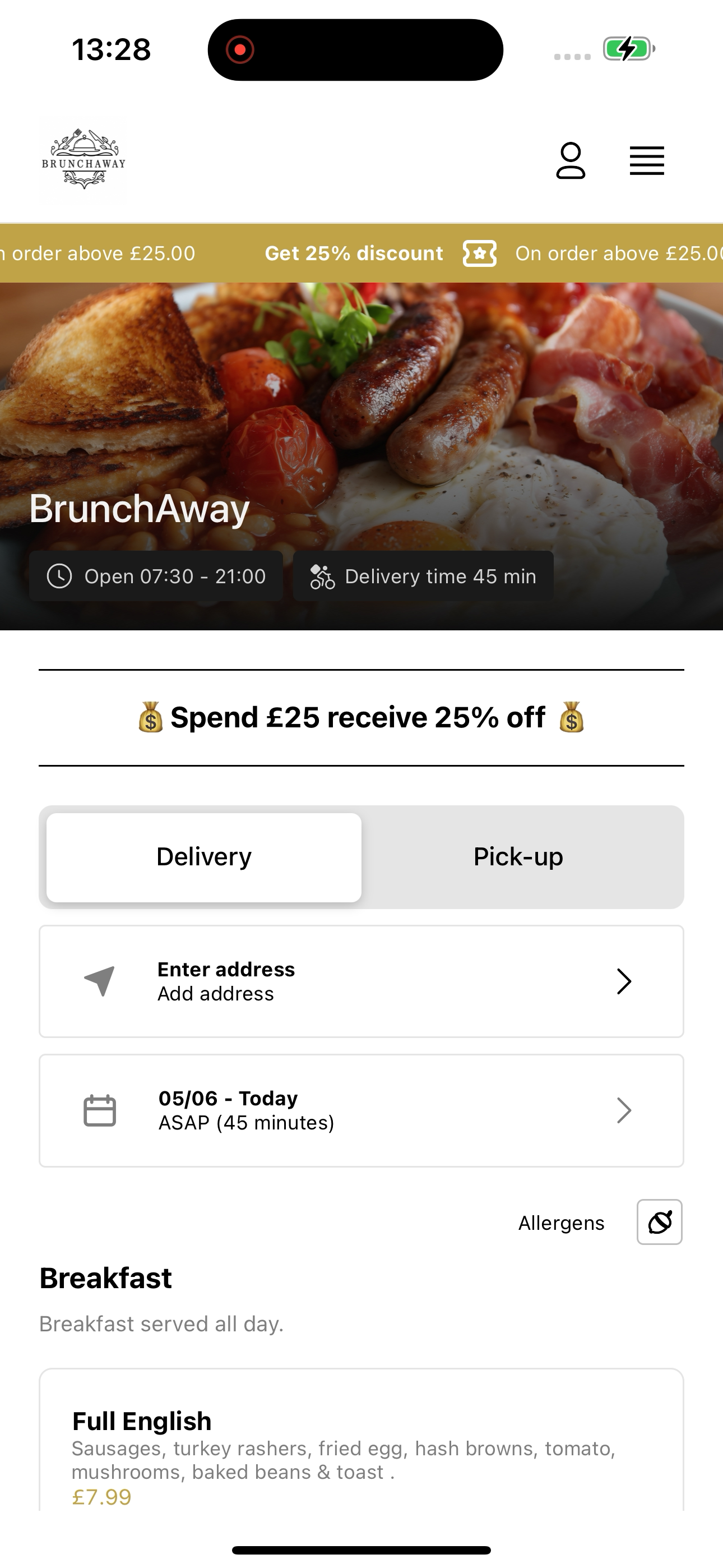 BrunchAway screenshot 3