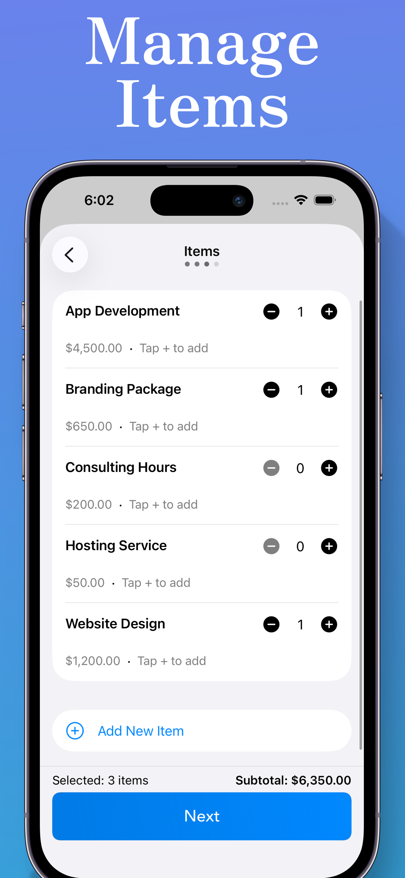 Invoice Maker: My Estimate PDF screenshot 5