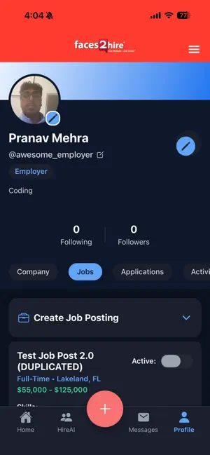 Faces2Hire screenshot 4