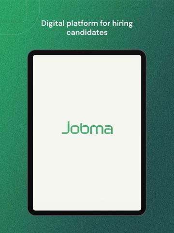 Jobma Interviews iPad screenshot
