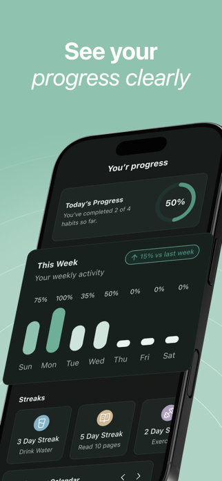 Aroha: Habit Builder & Tracker Screenshot 4 of 6