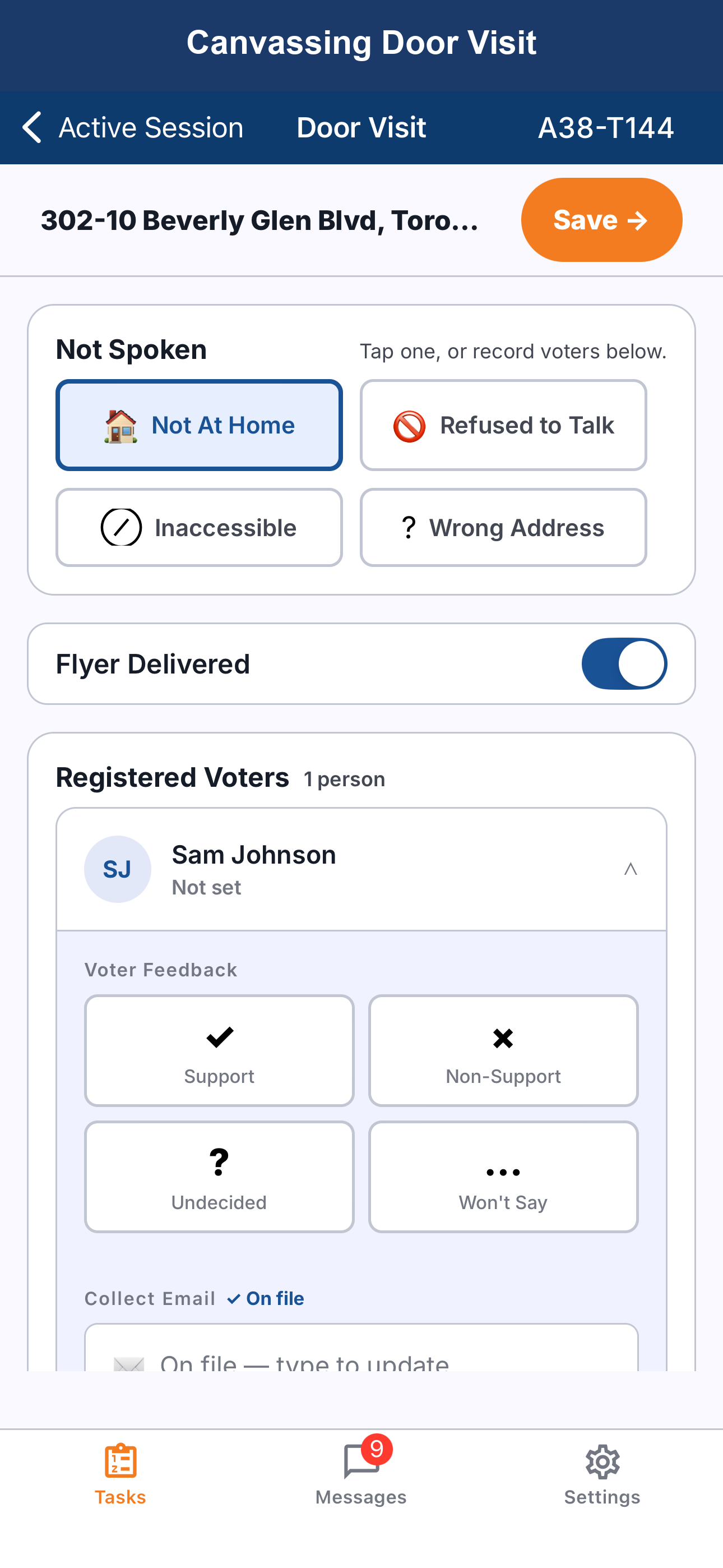 OnCampaign: Canvassing & GOTV screenshot 6