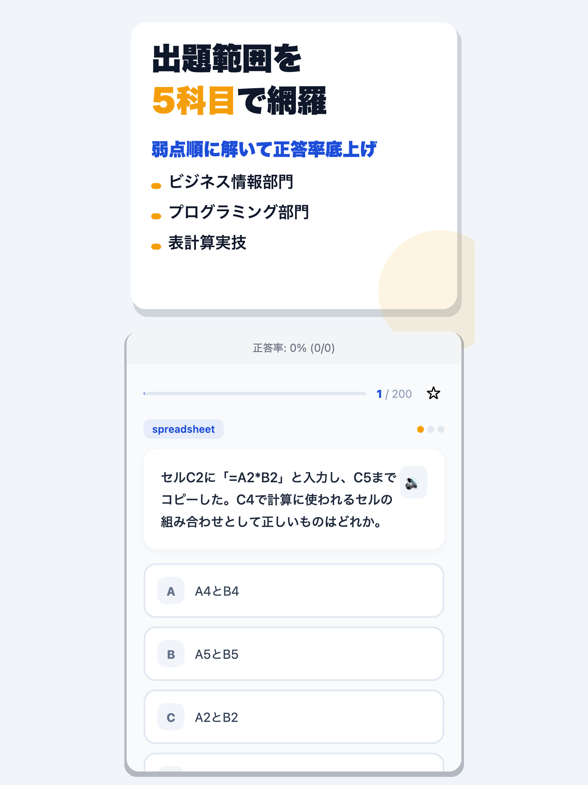 情報処理検定試験 合格ドリル