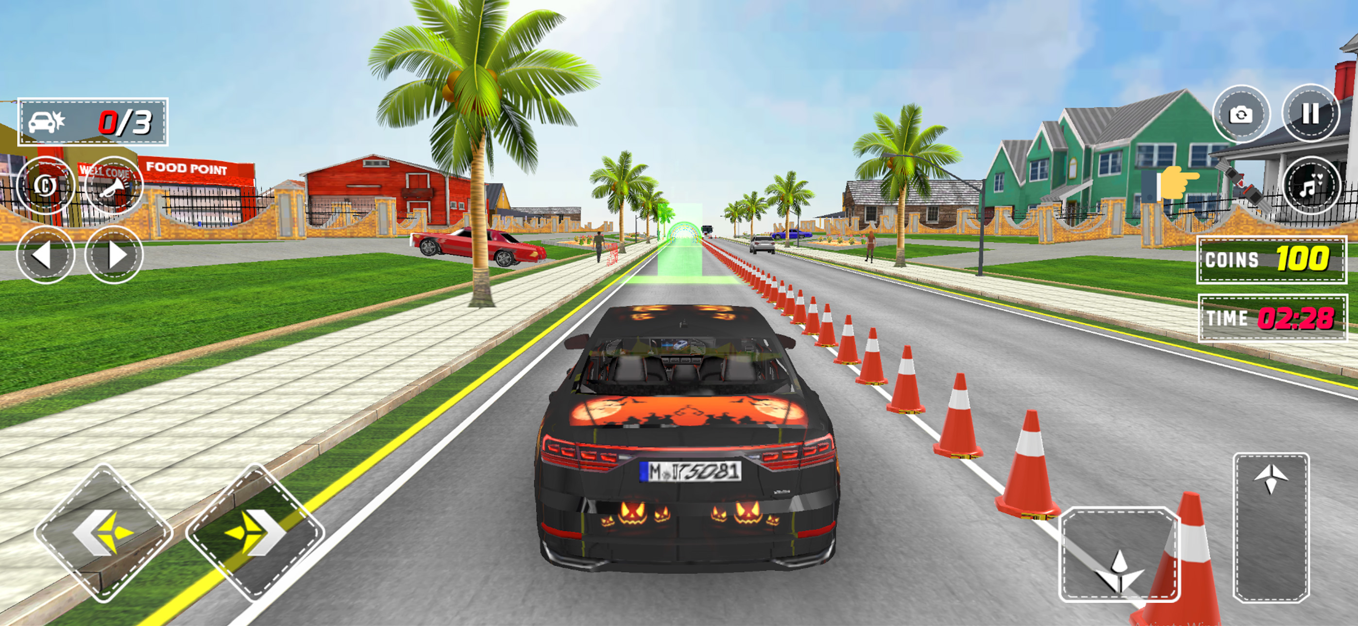 Legend Car Driving School Game