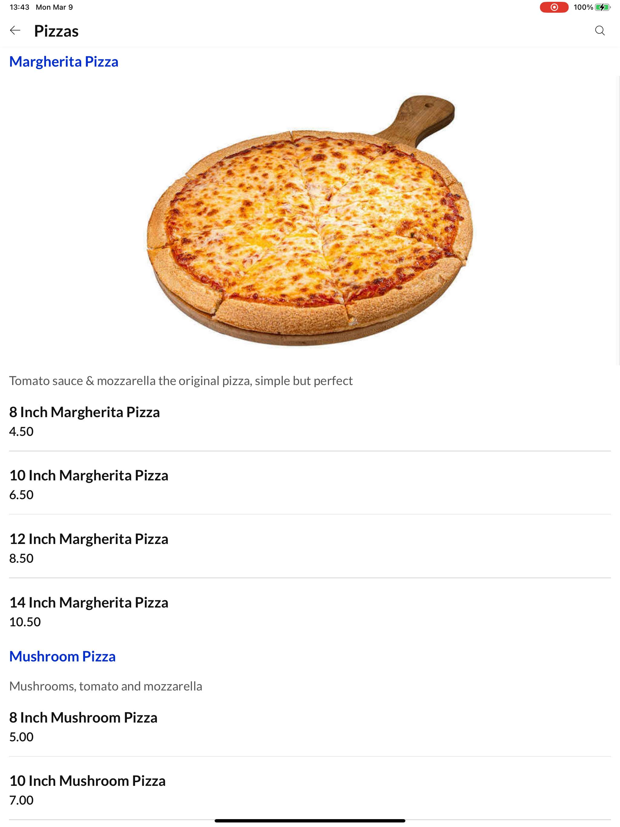 PIZZA PRESTO. screenshot 7