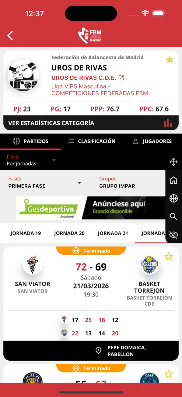 Screenshot #3 pour Afición FBM