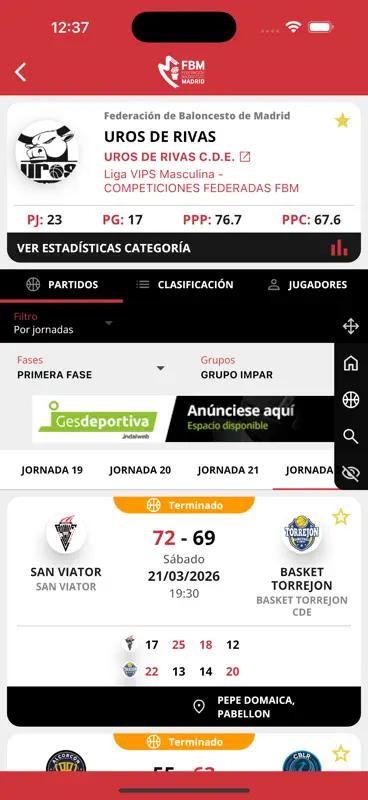 Afición FBM screenshot 3 of 6