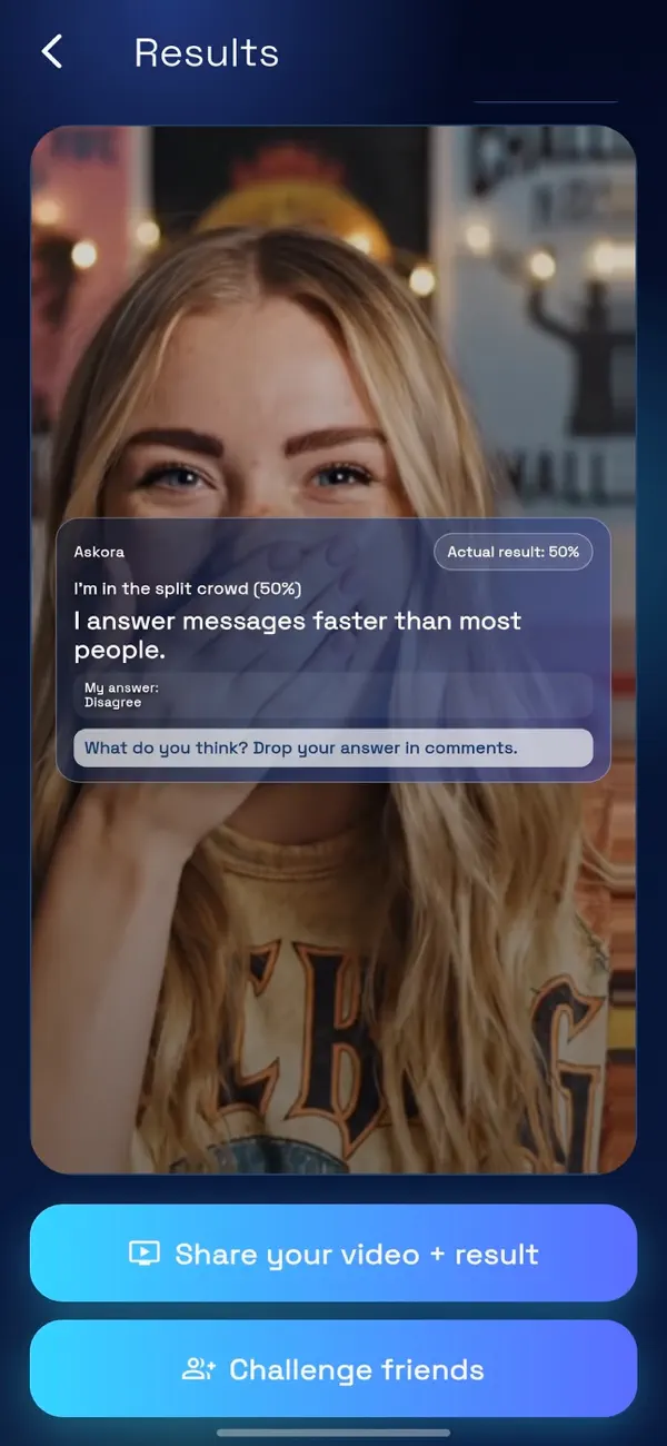 Screenshot #1 pour Askora – Daily Challenge Game