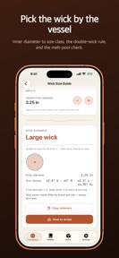 Meltpool: Candle Calculator screenshot