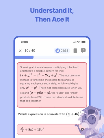 ACCUPLACER Study App | EZ Prep iPad screenshot