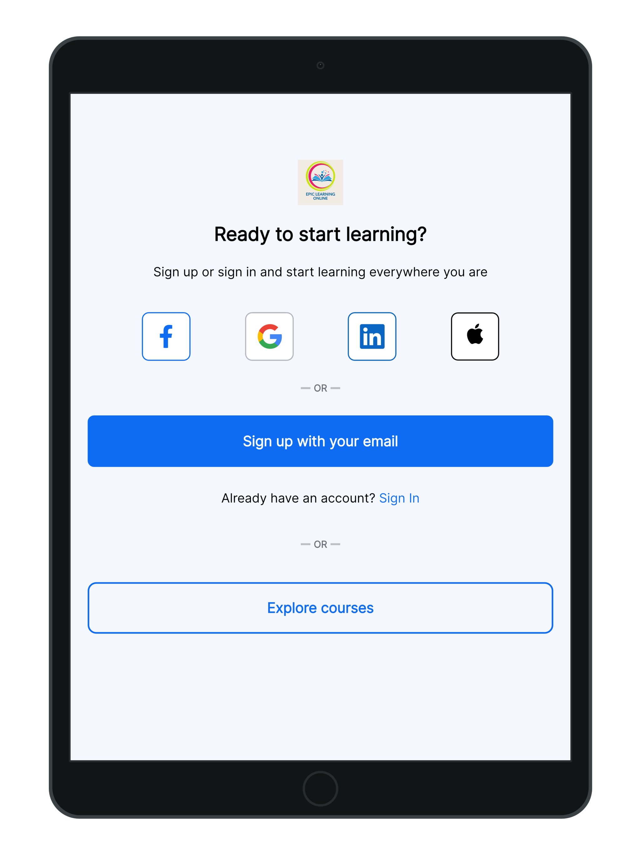 Epic Learning Online screenshot 7