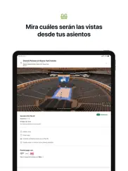 viagogo entradas ipad capturas de pantalla 4